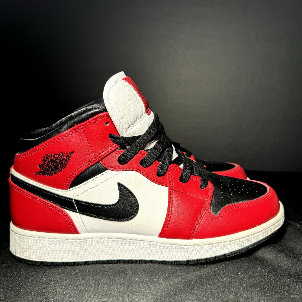 Jordan Red and Black Sneakers